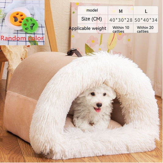 Portable Pet Nest for Comfortable Travel and Home Use